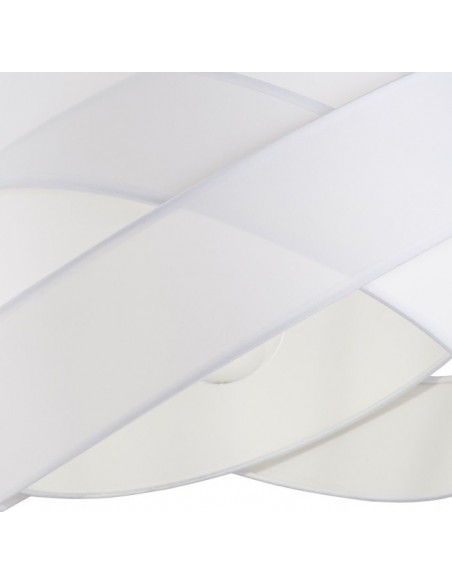 Lámpara Trenzada Blanca Salón Barata