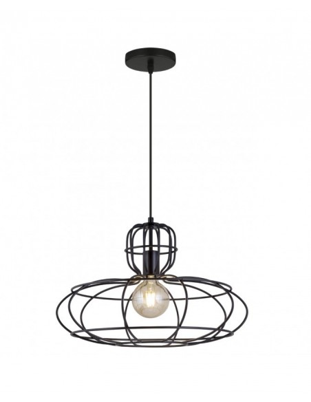 Lámparas Salón Varillas Negra