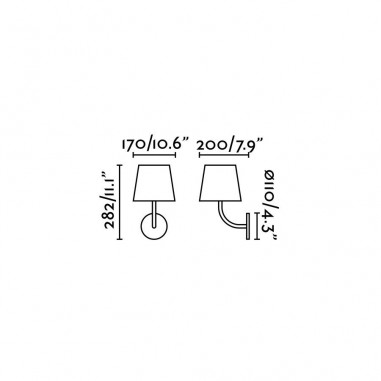 Aplique Exterior con Pantalla