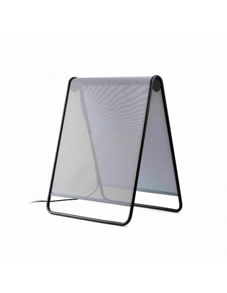 Lámpara de Pie Exterior Textilene Azul