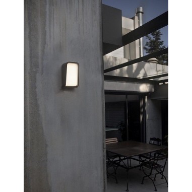 Aplique Exterior IP65 Gris 2 Luces