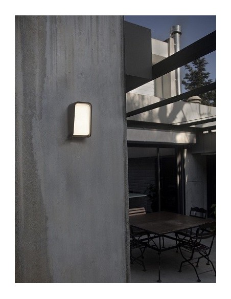 Aplique Exterior IP65 Gris 2 Luces
