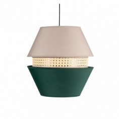 Lámpara Trajano Verde Beig