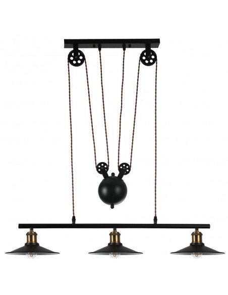 Lámparas con Poleas Fabrilamp