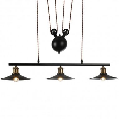 Lámparas con Poleas Fabrilamp