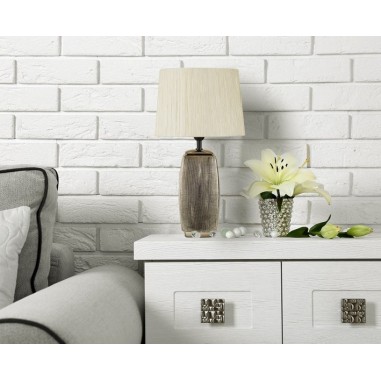 Lámpara de Mesa Sucupira Bronce... Lámpara de Mesa Sucupira Bronce...