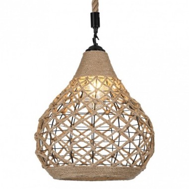 Lámpara Yute Fabrilamp