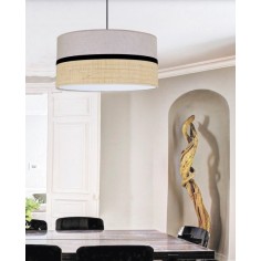 Lámpara Caña y Piedra...