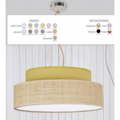 Lámpara Caña y Mostaza...