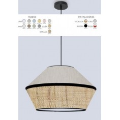 Lámpara Salón Pantallas...