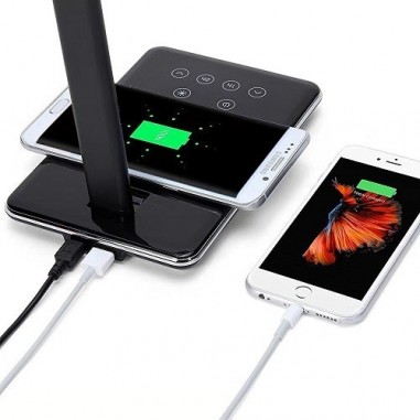 Flexo LED USB Carga Inalámbrica...