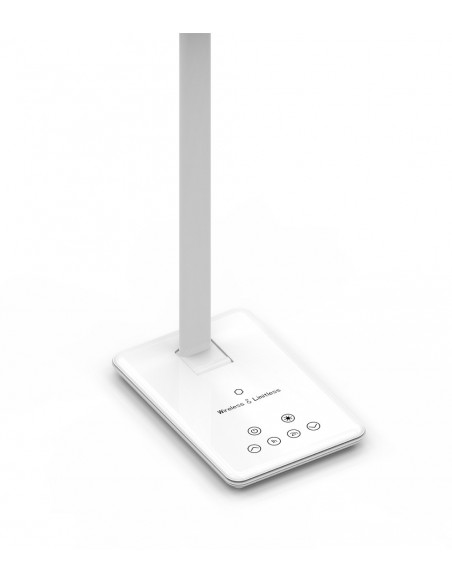 Flexo LED USB Carga Inalámbrica Táctil Blanco