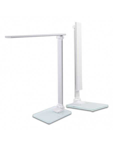 Flexo LED Base de Cristal Regulable Intensidad Memoria