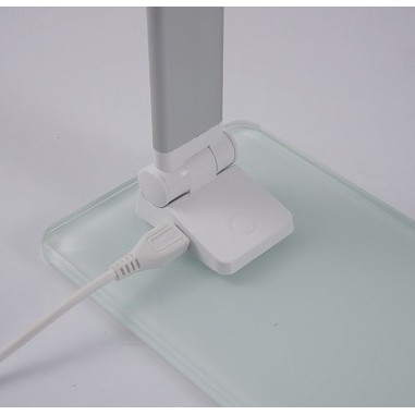 Flexo LED Base de Cristal Regulable...