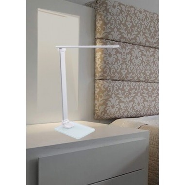 Flexo LED Base de Cristal Regulable...