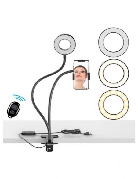 Aro de Luz con Pinza con Mando