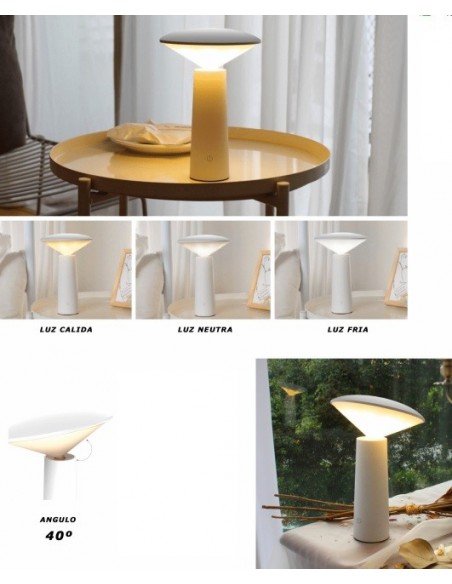 Lámpara Autonomía 4-5 horas