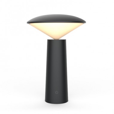 Pie seta led negro