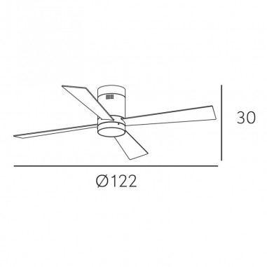 Novedad ventilador Barine Fabrilamp