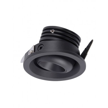 empotrable led basculante negro 3000 4000k