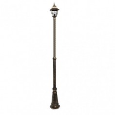 Farola Bootes Negro Oro Fabrilamp