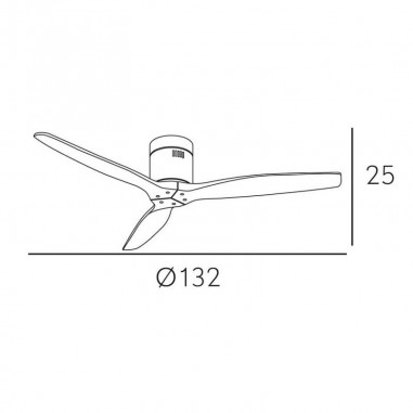 Rebajas ventiladores marrones de 132