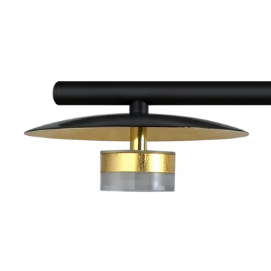 Lámpara Ciudad del Cabo 5 Luces Oro y...