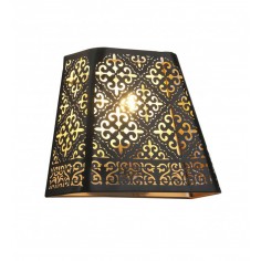 Aplique de pared tipo teja con efecto decorativo