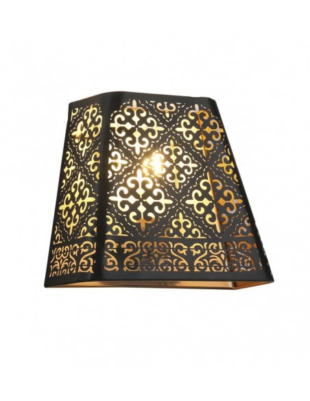 Aplique de pared tipo teja con efecto decorativo