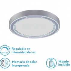 Plafón Asher 40 y 50 cm...