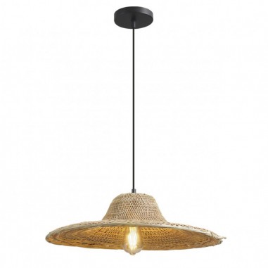 Descuentos colgantes de techo de rattán