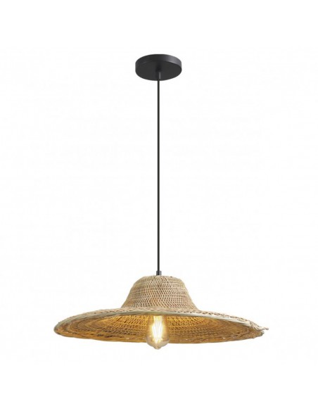 Descuentos colgantes de techo de rattán