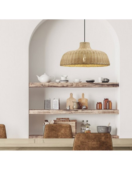 Ofertas en colgantes de techo de mimbre