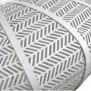 Estructura plafón moruna calada blanca