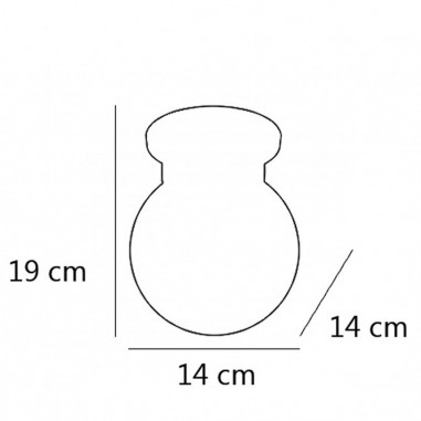 Ofertas en plafones de superficie con tulipa de cristal