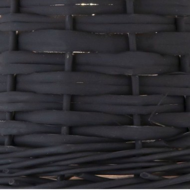 Ofertas en lámparas con mimbre negro