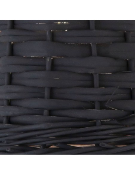 Ofertas en lámparas con mimbre negro