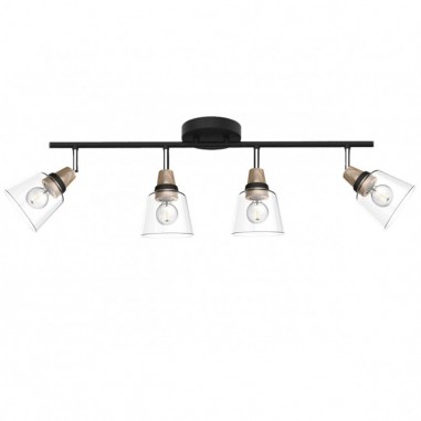 Regletas de focos para pared y techo con descuentos.