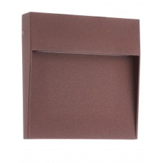 Aplique Exterior 6W Corten...