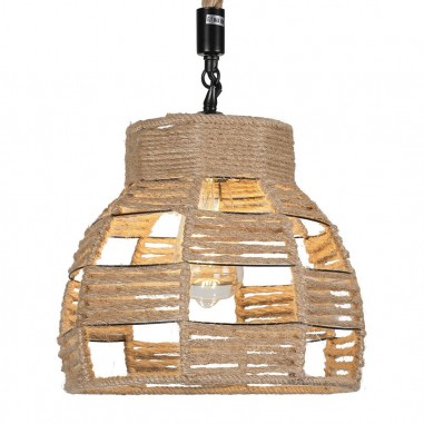 Lámpara de hierro y cuerda