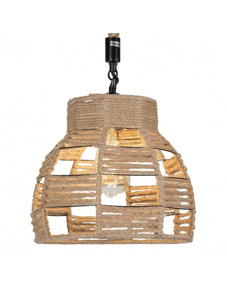 Lámpara de hierro y cuerda