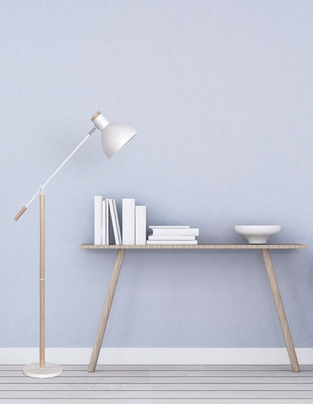 Lámpara Pie Biel a Juego con Sobremesa