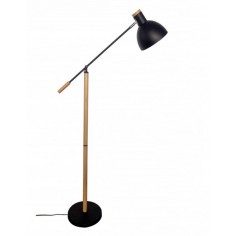 Lámpara Pie Biel Negro...