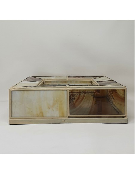 Lámpara plafón de estaño