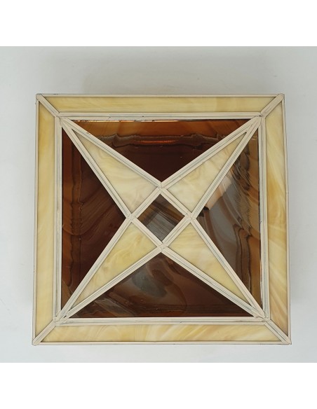 Plafón artesanal estaño