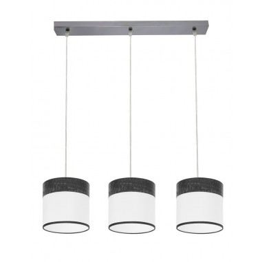 lampara cloe blanco y negro