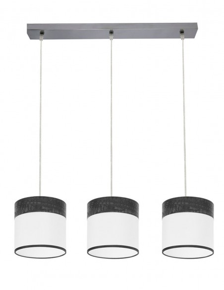 lampara cloe blanco y negro