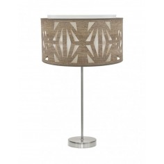 Lámpara Sobremesa Tela...