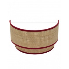 Lámpara Aplique Arpillera y...