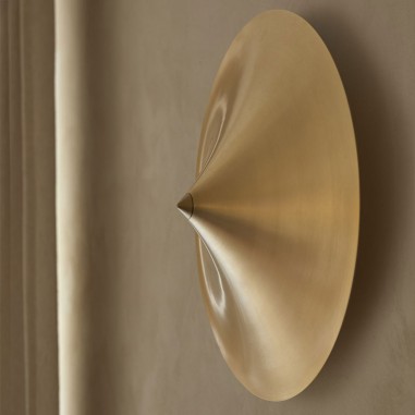 Aplique de Pared Hat Oro Mate